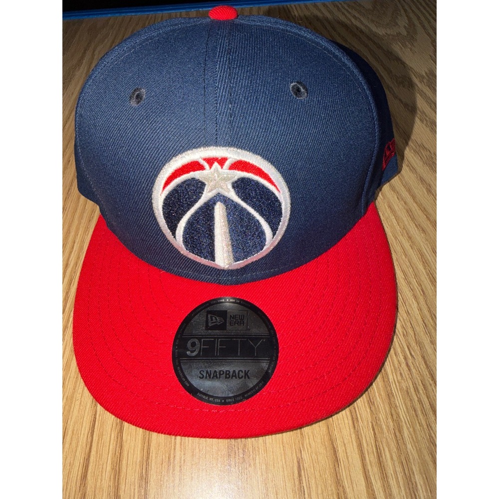 New Era 9FIFTY Washington Wizards NBA Snapback Hat Navy Red 70557062